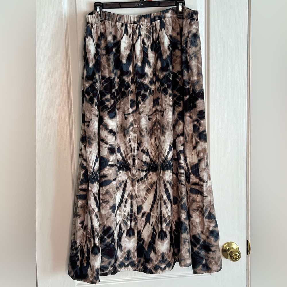 Simply Vera Vera Wang Linen Midi Skirt